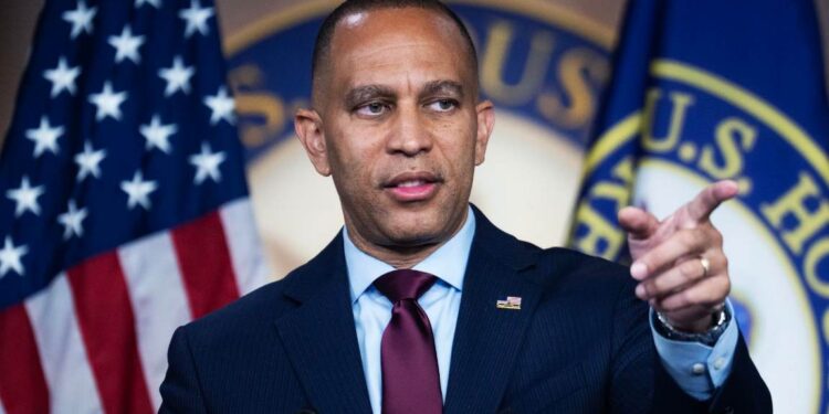 Jeffries Accuses White House of Seeking $230M From DOJ